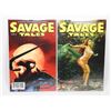 Image 1 : LOT OF 2 SAVAGE TALES #5 &#3 DYNAMITE COMICS