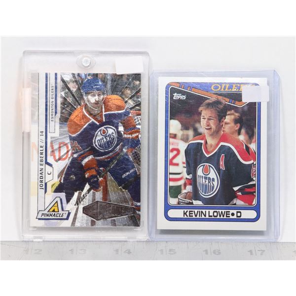 LOT OF 2 HOCKEY CARDS
