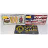 Image 1 : LOT OF 3 SEALED LICENSE PLATE