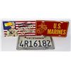 Image 1 : LOT OF 3 LICENSE PLATE