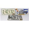 Image 1 : LOT OF 3 LICENSE PLATE