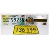 Image 1 : LOT OF 3 LICENSE PLATE