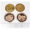 Image 1 : LOT OF 2 MEDALLIONS COIN & FRANKLIN AMERICAN