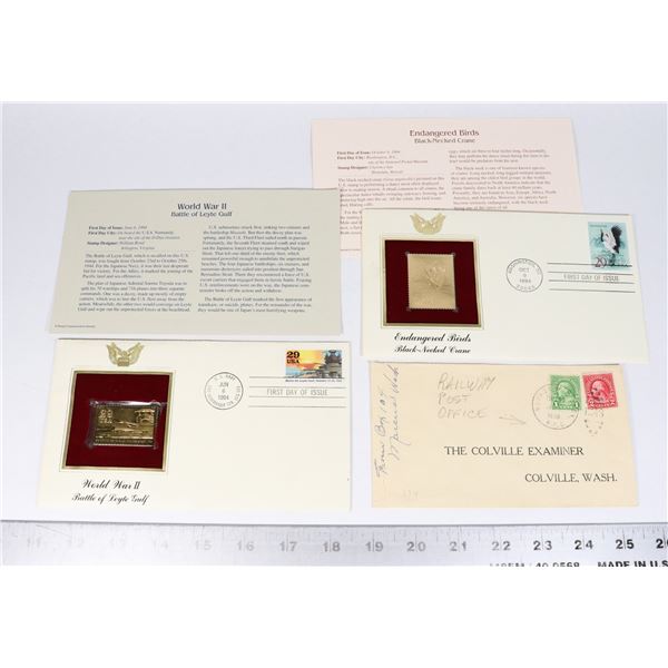 LOT OF 3 COLLECTIBLE STAMPS