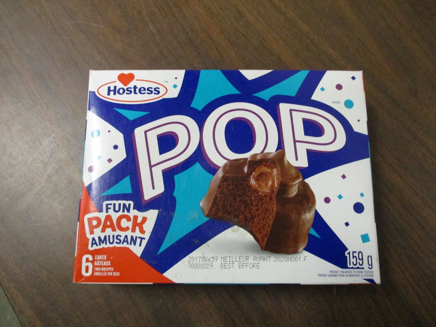 HOSTESS POP CAKES (6) PER BOX