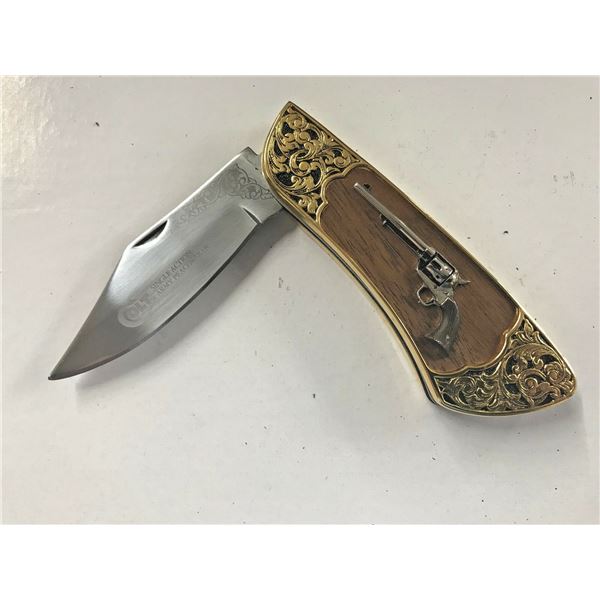 COLT SINGLE ACTION ARMY PEACEMAKER EDITION FRANKLIN MINT COLLECTORS KNIFE