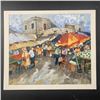 Image 1 : B. Marcus's "Market Square" Limited Edition Print