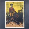 Image 1 : Bernard Buffet's "Le Lion" Original Silkscreen