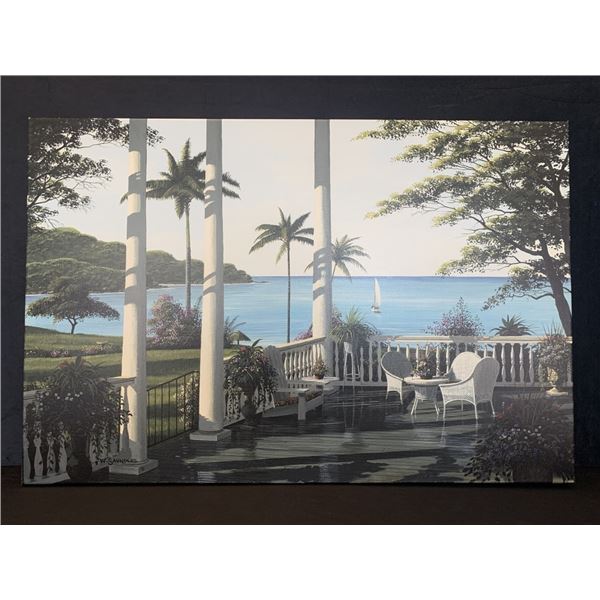 Bill Saunders'  Caribbean Comfort  Open Edition Canvas
