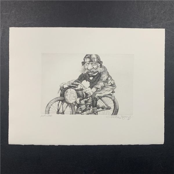 Charles Lynn Bragg's "Biker" Limited Edition Print