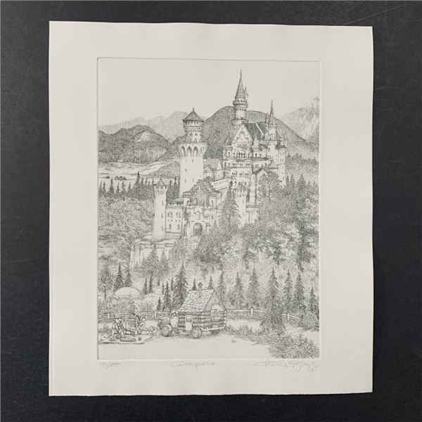 Charles Lynn Bragg's "Campers" Limited Edition Print