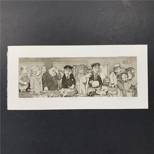 Charles Lynn Bragg's "Customs" Limited Edition Print