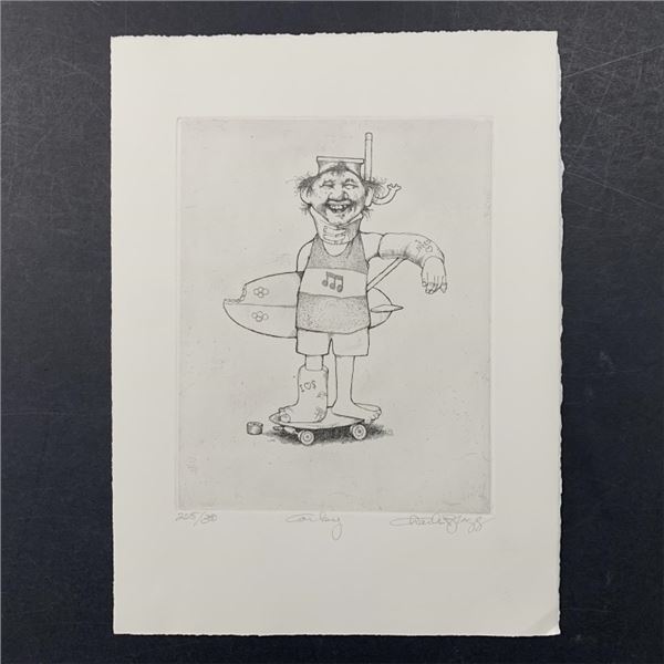 Charles Lynn Bragg's "Corky" Limited Edition Print