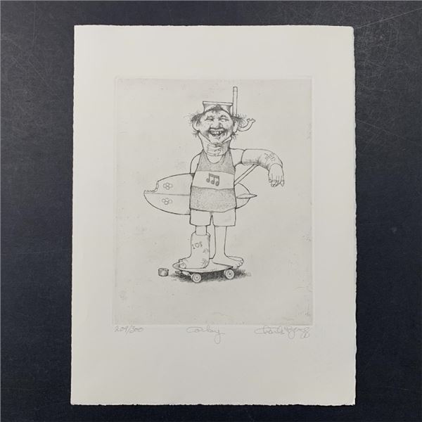 Charles Lynn Bragg's "Corky" Limited Edition Print