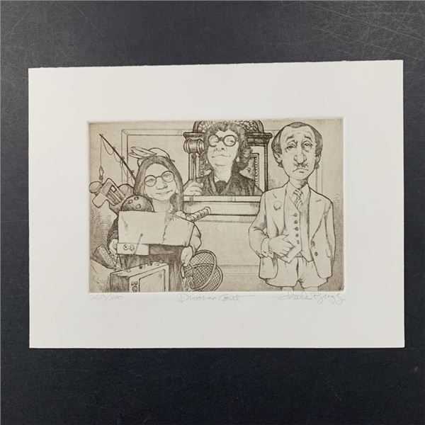 Charles Lynn Bragg's "Divorce Court" Limited Edition Print