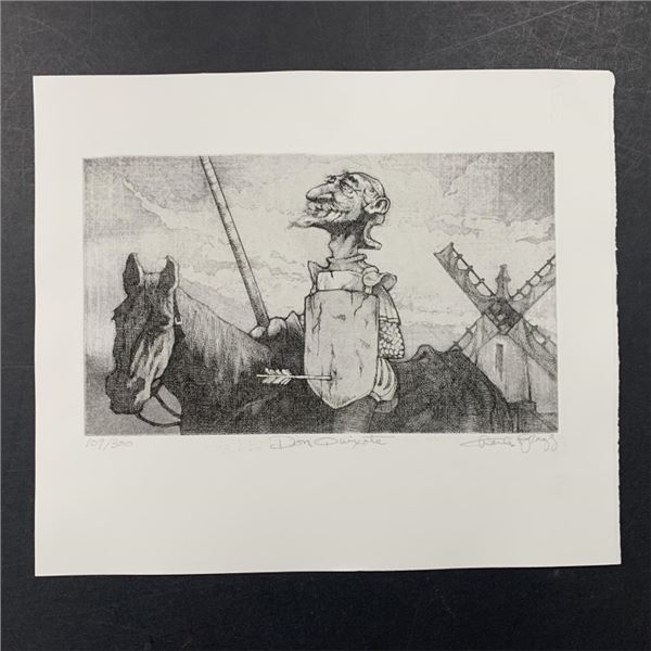 Charles Lynn Bragg's "Don Quixote" Limited Edition Print