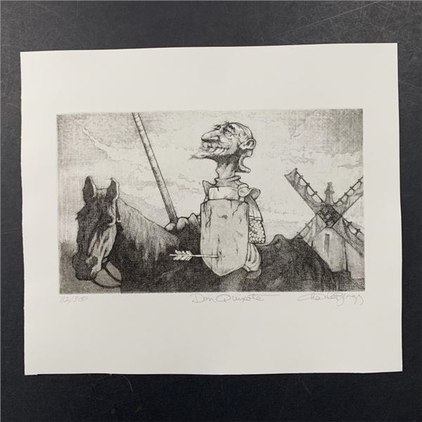 Charles Lynn Bragg's "Don Quixote" Limited Edition Print
