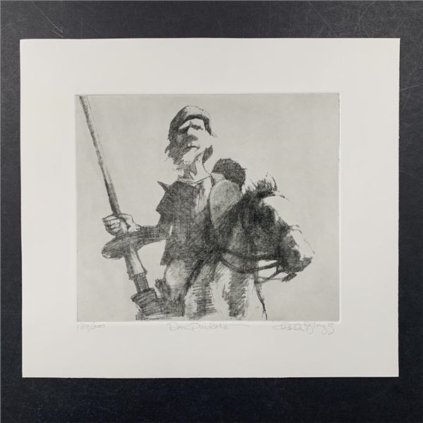 Charles Lynn Bragg's "Don Quixote" Limited Edition Print