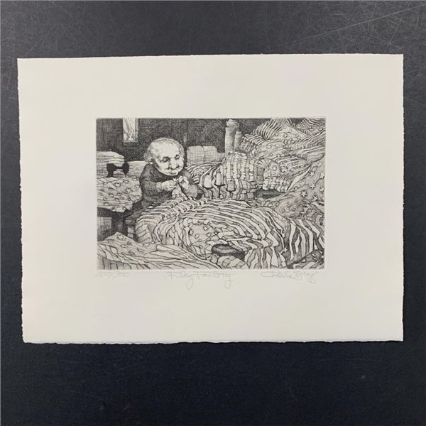 Charles Lynn Bragg's "Flag Factory" Limited Edition Print