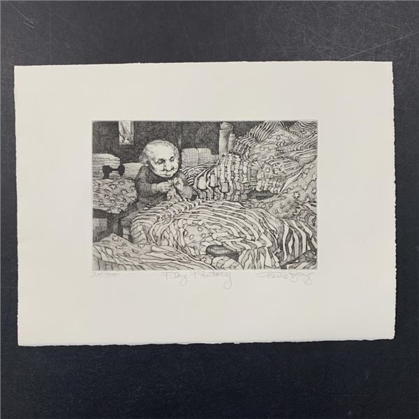 Charles Lynn Bragg's "Flag Factory" Limited Edition Print