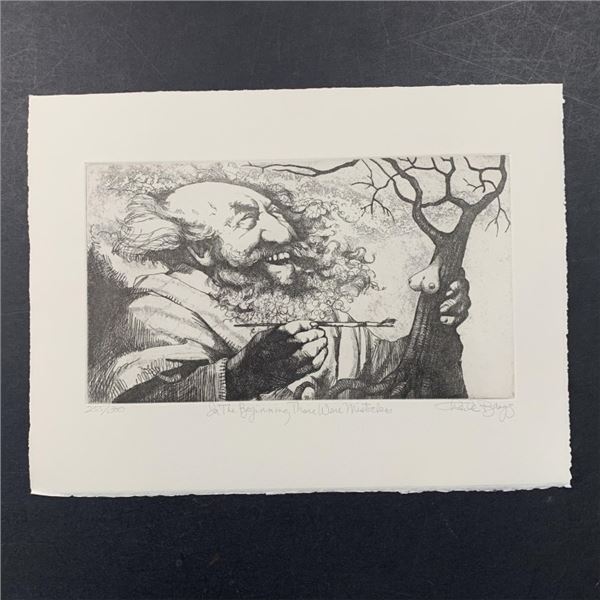Charles Lynn Bragg's "In The Beginning There Were Mistakes" Limited Edition Print