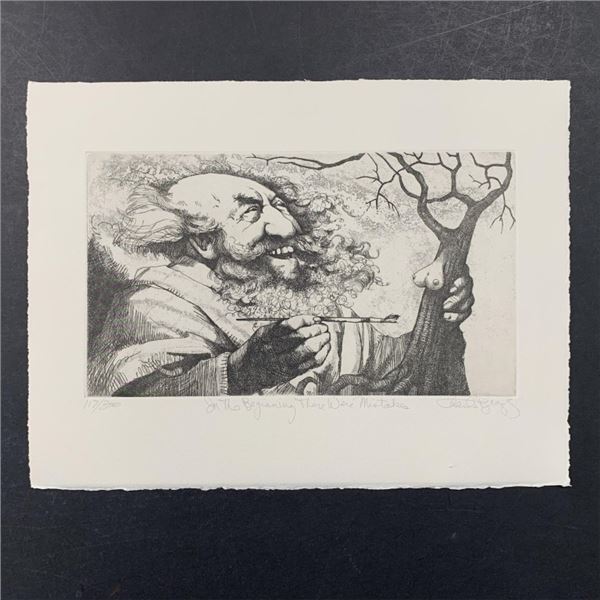 Charles Lynn Bragg's "In The Beginning There Were Mistakes" Limited Edition Print
