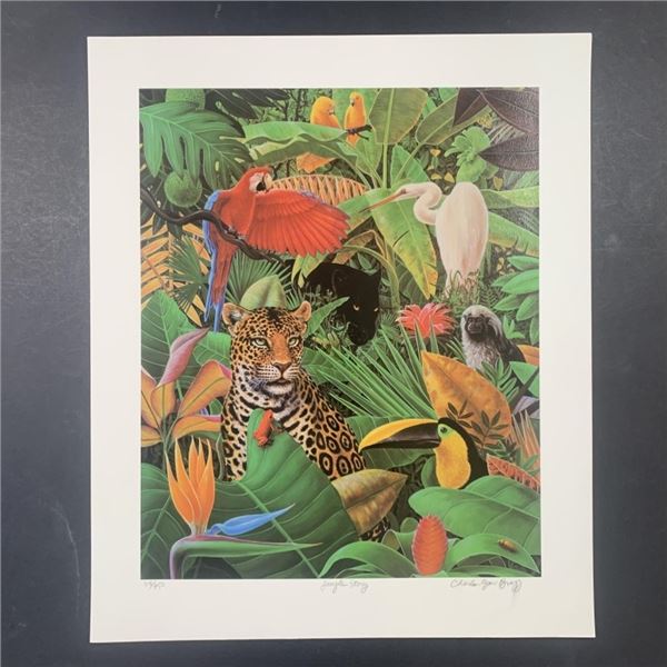 Charles Lynn Bragg's "Jungle Story" Limited Edition Print