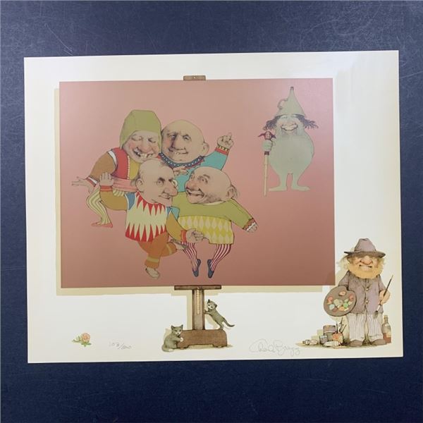 Charles Lynn Bragg's "Little Painter" Limited Edition Print