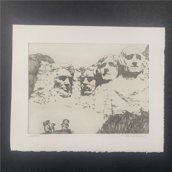 Charles Lynn Bragg's "Mount Rushmore" Limited Edition Print