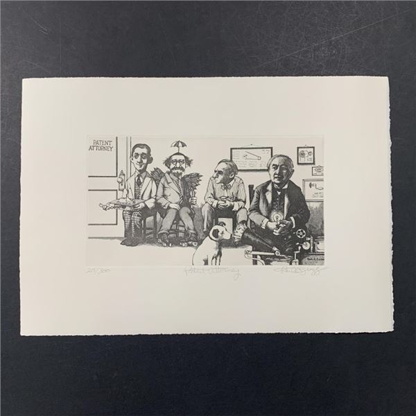 Charles Lynn Bragg's "Patent Attorney" Limited Edition Print