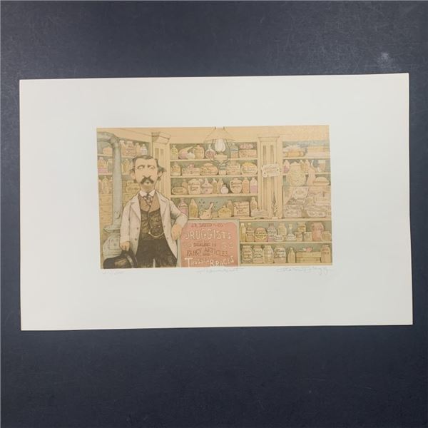 Charles Lynn Bragg's "Pharmacist" Limited Edition Print