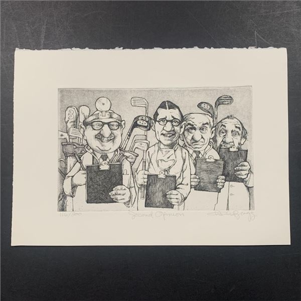 Charles Lynn Bragg's "Second Opinion" Limited Edition Print