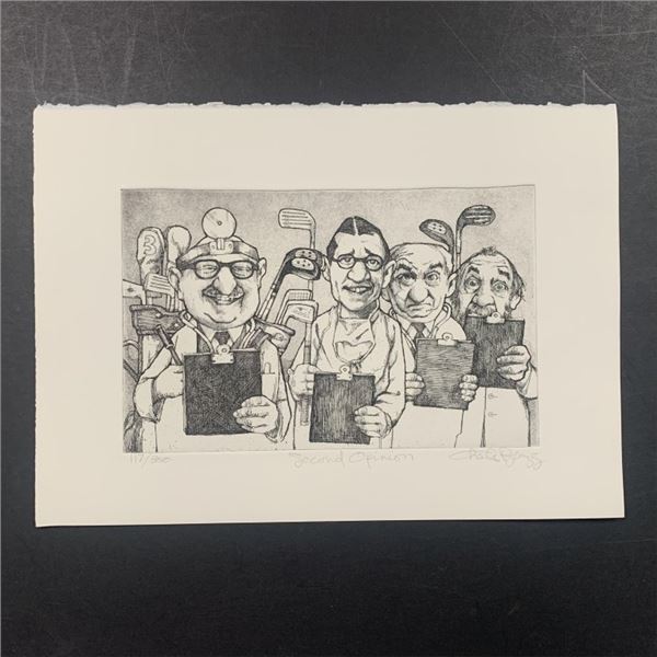Charles Lynn Bragg's "Second Opinion" Limited Edition Print