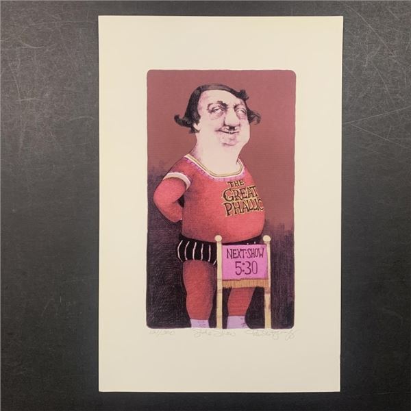 Charles Lynn Bragg's "Side Show" Limited Edition Print