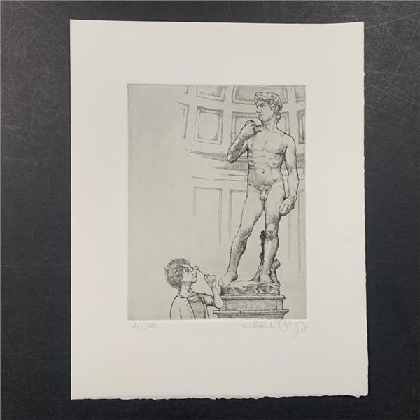 Charles Lynn Bragg's "Statue of David" Limited Edition Print