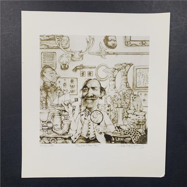 Charles Lynn Bragg's "The Collector" Limited Edition Print