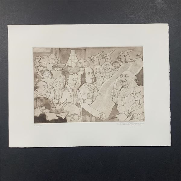 Charles Lynn Bragg's "The Founding Fathers" Limited Edition Print