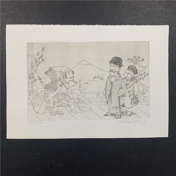 Charles Lynn Bragg's "The Tourists" Limited Edition Print