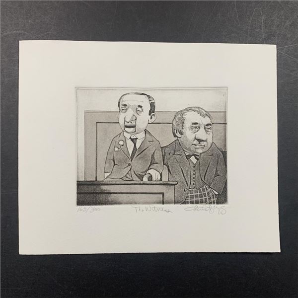 Charles Lynn Bragg's "The Witness" Limited Edition Print
