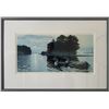 Image 1 : Daniel Pierce's "Loons on Sunset Lake" Limited Edition Print