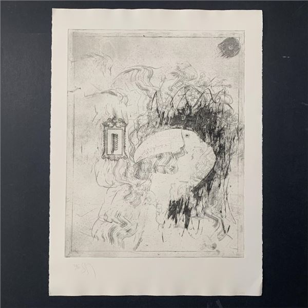 Donald Saff's "Fish Head" Limited Edition Print
