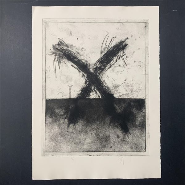 Donald Saff's "X and Nail" Limited Edition Print