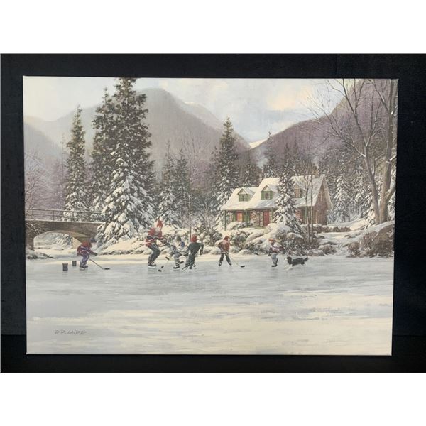 Doug Laird's "Next Goal, Wins!" Open Edition Canvas