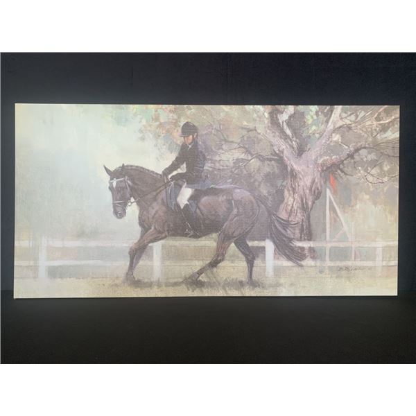 Doug Laird's "The Equestrian" Open Edition Canvas