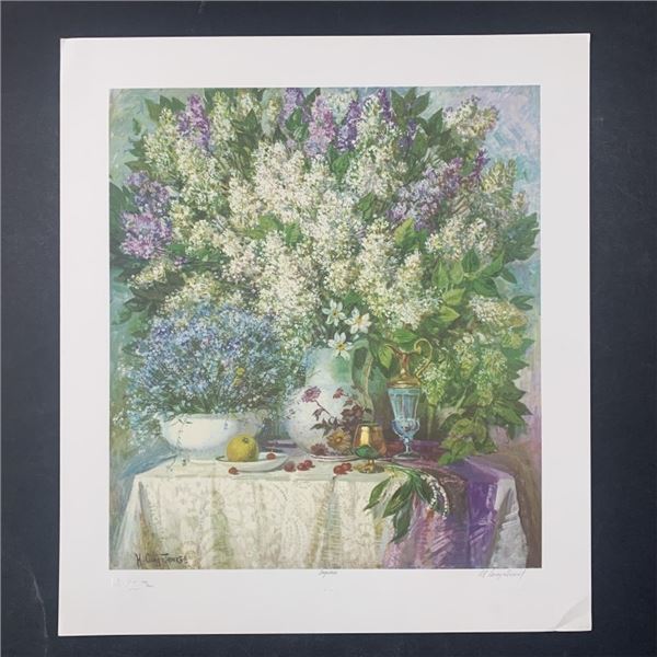 Igor Soldatenkov's "Lilacs" Limited Edition Print