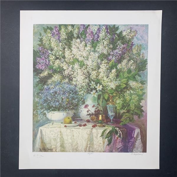 Igor Soldatenkov's "Lilacs" Limited Edition Print