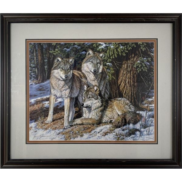 Janice Elaine's "Wolves" Limited Edition Print