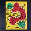 Image 1 : Keith Haring's "International Youth Year" Limited Edition Print