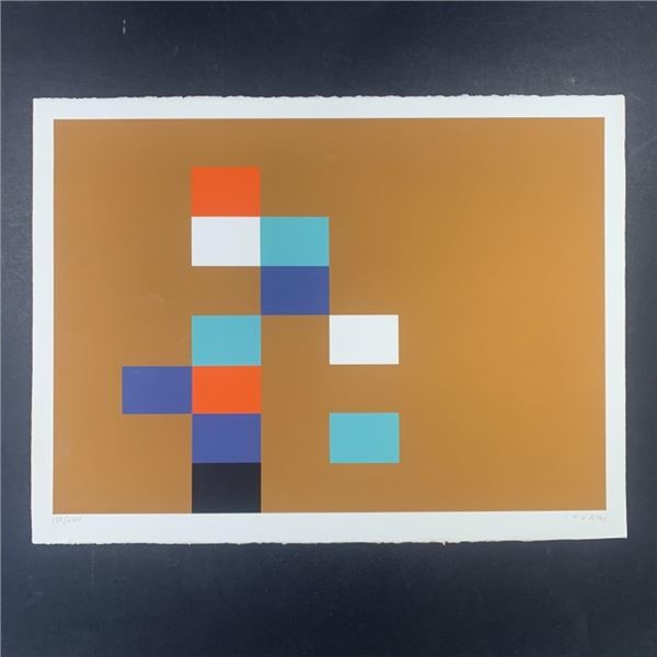 Kyohei Inukai's "11 Units on Ochre" Limited Edition Print