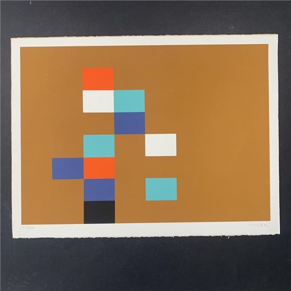 Kyohei Inukai's "11 Units on Ochre" Limited Edition Print